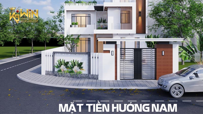 Nhà ở hướng Nam rất được ưa chuộng, tượng trưng của ánh sáng và lửa